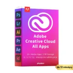 Adobe Creative Cloud – All Apps | Prywatny dostęp na 1-12 miesięcy
