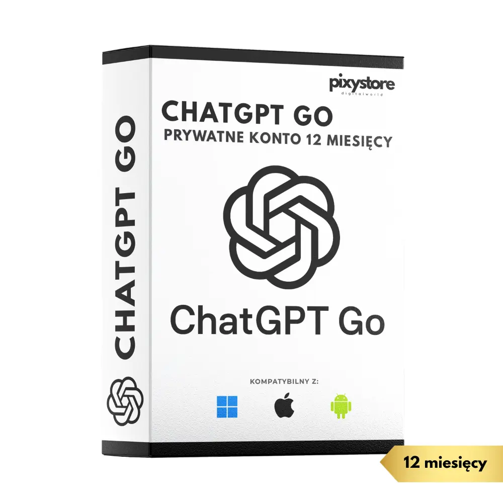 Roczna subskrypcja premium ChatGPT Go