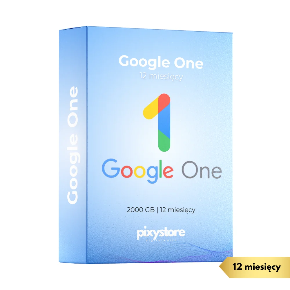 Google One AI 2 TB - Konto Prywatne 1 Rok