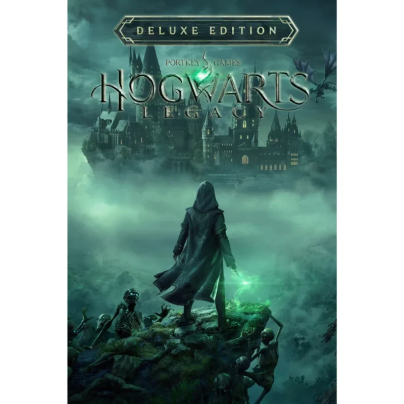 Dziedzictwo Hogwartu Deluxe Edition – okładka gry RPG osadzonej w świecie magii i Hogwartu