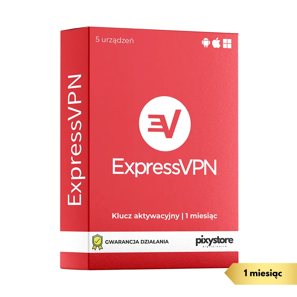 ExpressVPN Klucz aktywacyjny - 1 miesiąc