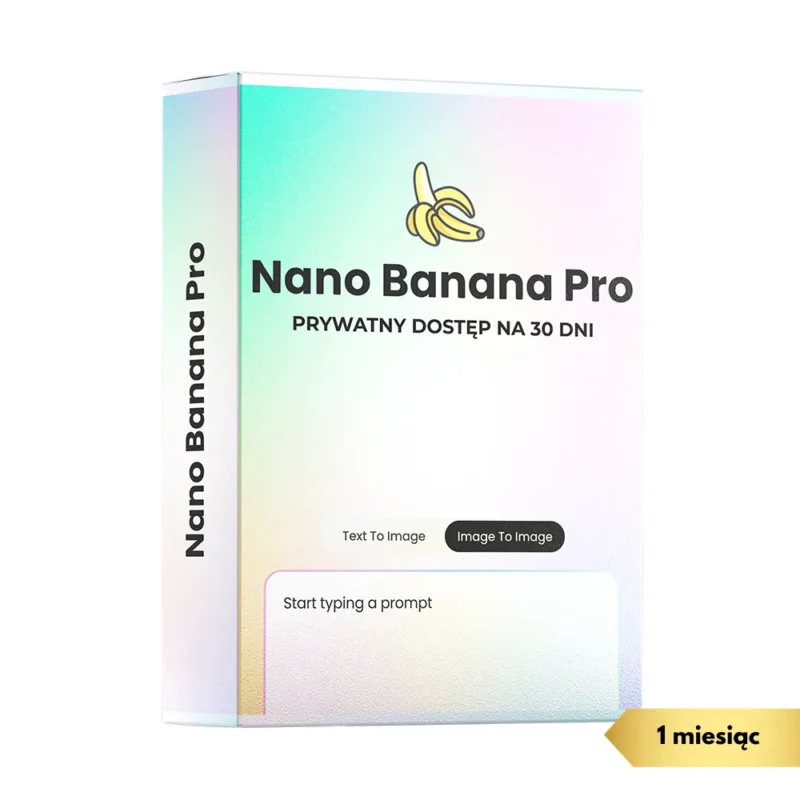 Nano Banana Pro 2 - Prywatny dostęp na 30 dni