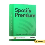 Spotify Premium - Konto prywatne 12 miesięcy