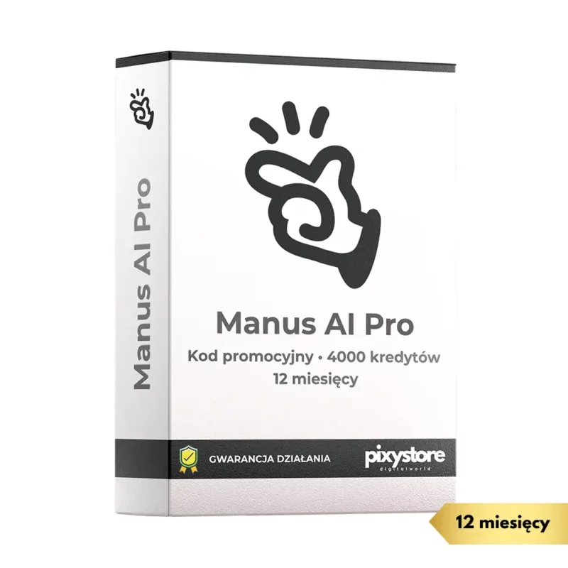 Manus Pro – Kod promocyjny 12 miesięcy | 4000 Kredytów AI