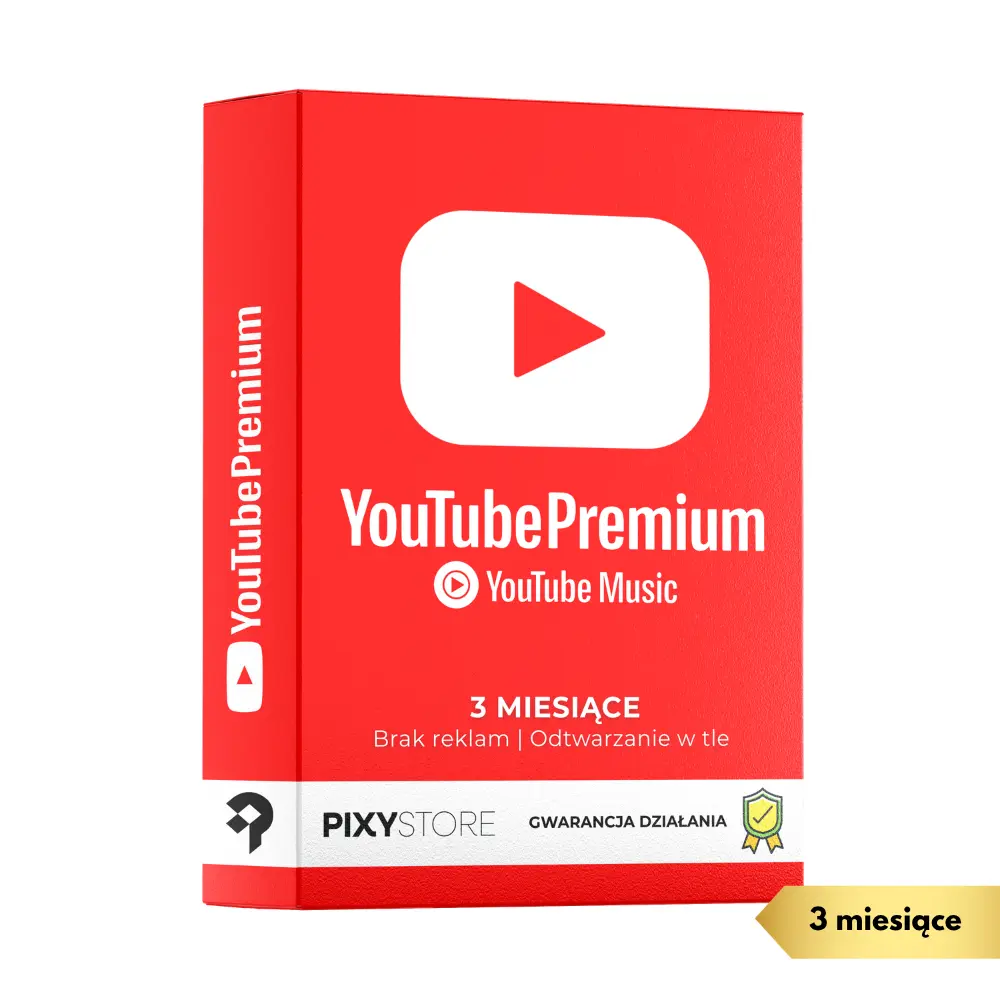 Kup Youtube Premium link aktywacyjny 3 miesiące